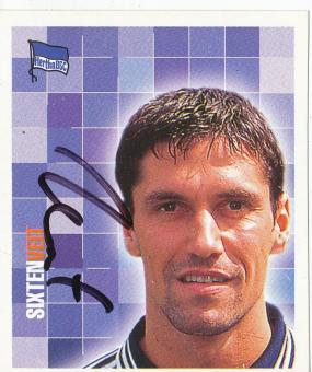 Sixten Veit  Hertha BSC Berlin  1999  Panini Bundesliga Sticker original signiert 
