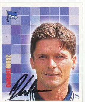Dariusz Wosz  Hertha BSC Berlin  1999  Panini Bundesliga Sticker original signiert 
