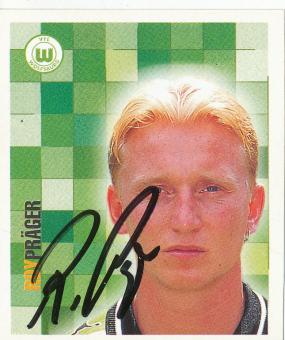 Roy Präger  VFL Wolfsburg  1999  Panini Bundesliga Sticker original signiert 
