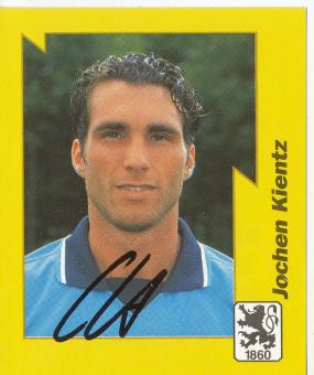 Jochen Kientz  1860 München 1997/1998  Panini Bundesliga Sticker original signiert 