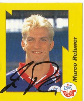 Marco Rehmer  FC Hansa Rostock  1997/1998  Panini Bundesliga Sticker original signiert 