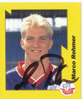Marco Rehmer  FC Hansa Rostock  1997/1998  Panini Bundesliga Sticker original signiert 