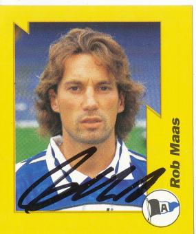 Rob Maas  Arminia Bielefeld  1997/1998  Panini Bundesliga Sticker original signiert 