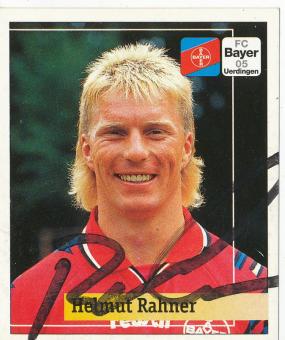 Helmut Rahner  Bayer 05 Uerdingen  1994/1995  Panini Bundesliga Sticker original signiert 