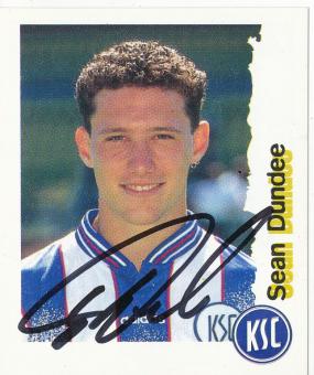 Sean Dundee  Karlsruher SC  1996/1997  Panini Bundesliga Sticker original signiert 