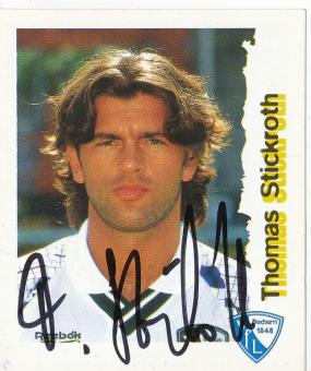 Thomas Stickroth  VFL Bochum  1996/1997  Panini Bundesliga Sticker original signiert 