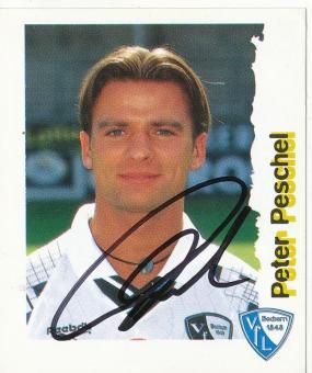 Peter Peschel  VFL Bochum  1996/1997  Panini Bundesliga Sticker original signiert 