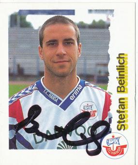 Stefan Beinlich  FC Hansa Rostock  1996/1997  Panini Bundesliga Sticker original signiert 