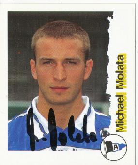 Michael Molata  Arminia Bielefeld  1996/1997  Panini Bundesliga Sticker original signiert 