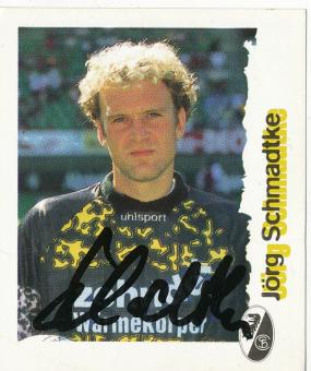 Jörg Schmadtke  SC Freiburg  1996/1997  Panini Bundesliga Sticker original signiert 