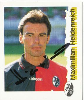 Maximilian Heidenreich  SC Freiburg  1996/1997  Panini Bundesliga Sticker original signiert 