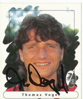 Thomas Vogel  SC Freiburg  1995/1996  Panini Bundesliga Sticker original signiert 