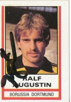 Ralf Augustin  Borussia Dortmund 1980  Panini Bundesliga Sticker original signiert 