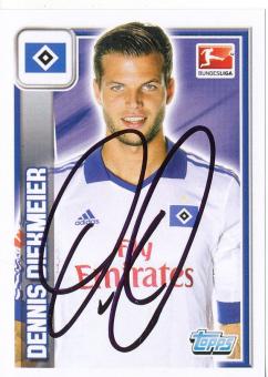 Dennis Diekmeier  Hamburger SV  2013/14 Topps  Bundesliga Sticker original signiert 