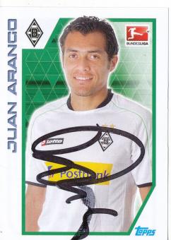 Juan Arango  Borussia Mönchengladbach  2012/13 Topps  Bundesliga Sticker original signiert 