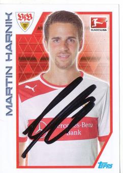 Martin Harnik  VFB Stuttgart  2012/13 Topps  Bundesliga Sticker original signiert 