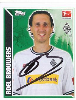 Roel Brouwers  Borussia Mönchengladbach  2011/12 Topps  Bundesliga Sticker original signiert 