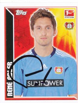 Rene Adler  Bayer 04 Leverkusen  2011/12 Topps  Bundesliga Sticker original signiert 