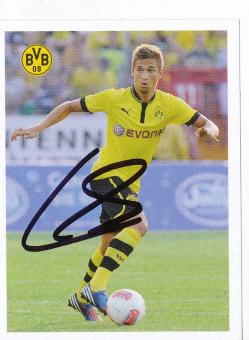 Moritz Leitner  Borussia Dortmund  2012/13 Panini  Bundesliga Sticker original signiert 