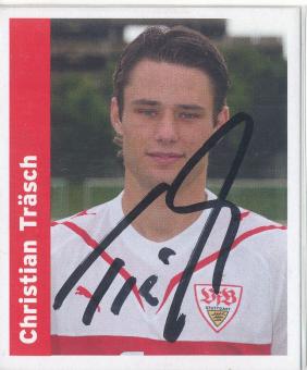 Christian Träsch  VFB Stuttgart  2009/10 Panini  Bundesliga Sticker original signiert 