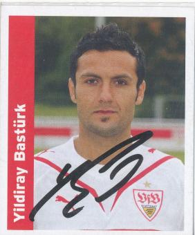 Yildiray Bastürk  VFB Stuttgart  2009/10 Panini  Bundesliga Sticker original signiert 