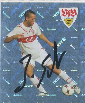 Julian Schieber  VFB Stuttgart  2009/10 Panini  Bundesliga Sticker original signiert 