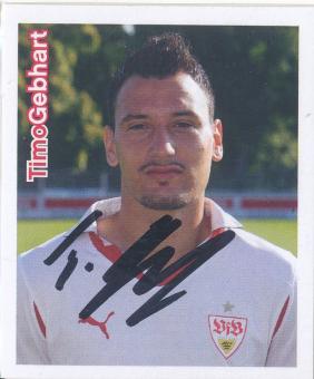 Timo Gebhart  VFB Stuttgart  2010/11 Panini  Bundesliga Sticker original signiert 