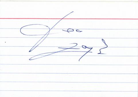 Klaus Zaczyk  DFB Fußball Nationalspieler Blanko Karte original signiert 