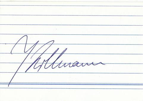 Jürgen Rollmann  SV Werder Bremen Fußball  Blanko Karte original signiert 