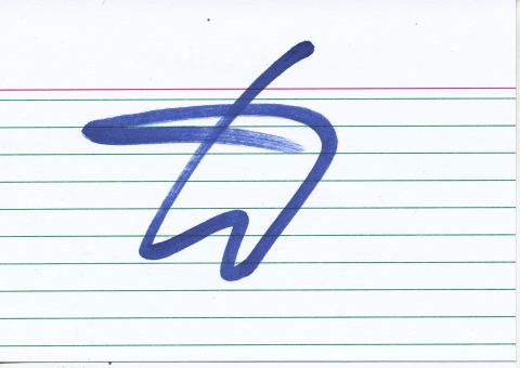 Sami Khedira  DFB Fußball Nationalspieler Blanko Karte original signiert 