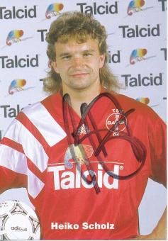 Heiko Scholz   1994/1995  Bayer 04 Leverkusen Fußball Autogrammkarte original signiert 