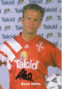 Rene Hahn   1994/1995  Bayer 04 Leverkusen Fußball Autogrammkarte original signiert 
