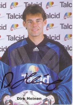 Dirk Heinen  1994/1995  Bayer 04 Leverkusen Fußball Autogrammkarte original signiert 