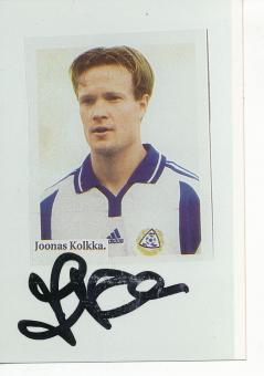 Joonas Kolkka  Finnland Fußball Autogramm Foto original signiert 