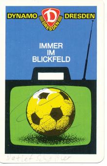 ??  1990   Dynamo Dresden  Fußball Autogramm Karte original signiert 