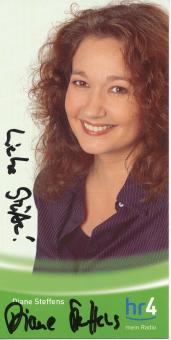 Diane Steffens  HR Radio  Autogrammkarte original signiert 