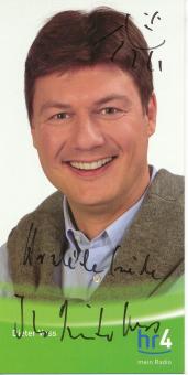 Dieter Voss  HR Radio  Autogrammkarte original signiert 