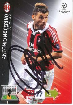 Antonio Nocerino  AC Mailand   Panini CL 2012/2013  Card original signiert 
