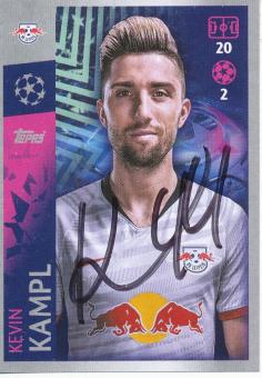 Kevin Kampl  RB Leipzig  2019/2020  Champions League Topps Sticker orig. signiert 