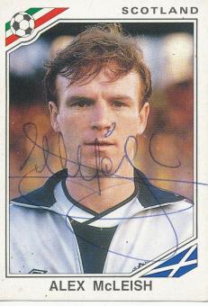 Richard Gough  Schottland  Panini  WM 1986  Sticker original signiert 
