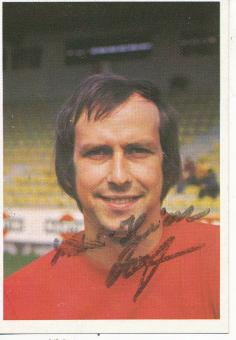 Karl Heinz Vogt  1973/1974  FC Kaiserslautern  Bergmann Sammelbild original signiert 