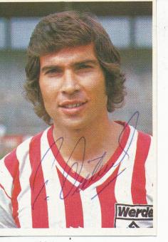 Peter Dietrich  1973/1974  SV Werder Bremen   Bergmann Sammelbild original signiert 