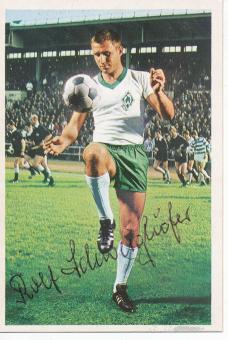 Rolf Schweighöfer  1968/1969  SV Werder Bremen  Bergmann Sammelbild original signiert 