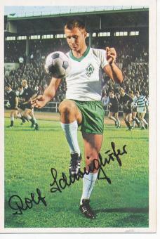 Rolf Schweighöfer  1968/1969  SV Werder Bremen  Bergmann Sammelbild original signiert 
