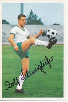 Rolf Schweighöfer  1967/1968  SV Werder Bremen  Bergmann Sammelbild original signiert 