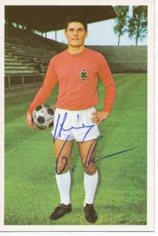 Heinz Wittmann   1967/1968  Borussia Mönchengladbach  Bergmann Sammelbild original signiert 