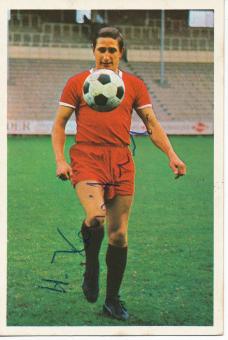 Helmut Kapitulski  1967/1968  FC Kaiserslautern  Bergmann Sammelbild original signiert 