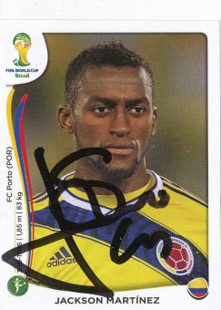 Jackson Martinez  Kolumbien  WM 2014 Panini Sticker original signiert 