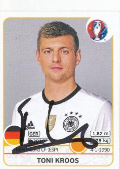 Toni Kroos  DFB  Panini  EM 2016  Sticker original signiert 