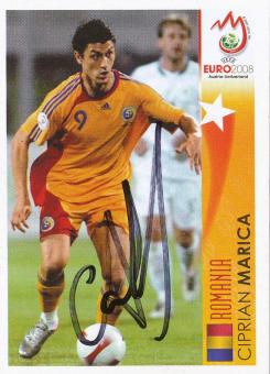 Ciprian Marica  Rumänien  Panini  EM 2008  Sticker original signiert 
